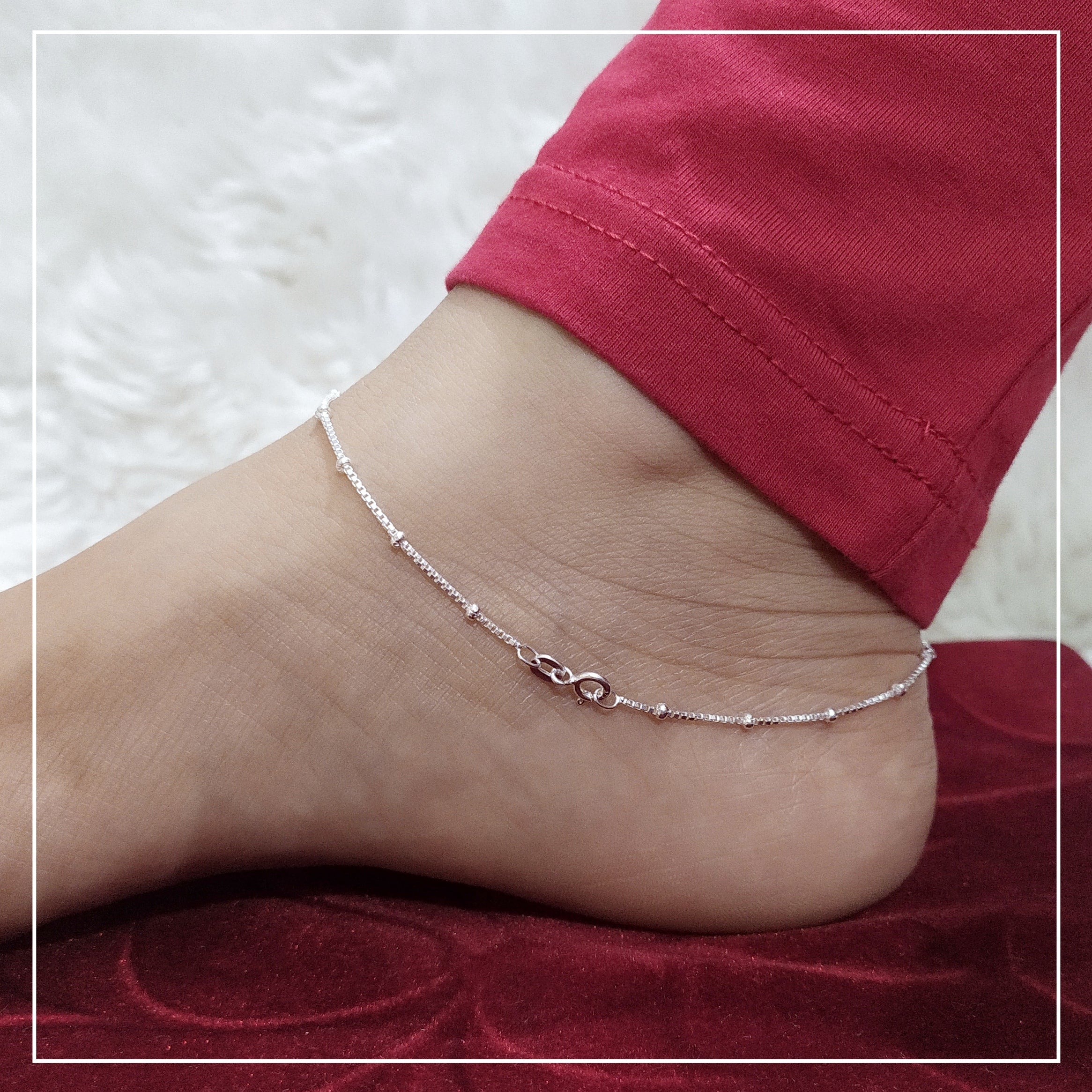 Ball anklet deals